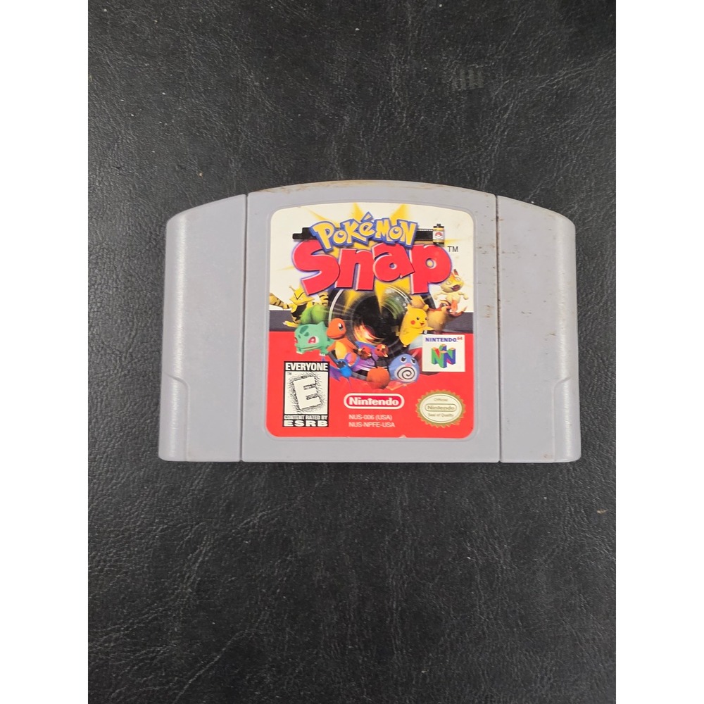 Pokemon Snap Nintendo 64 N64 Video Game Cartridge NUS-006 USA